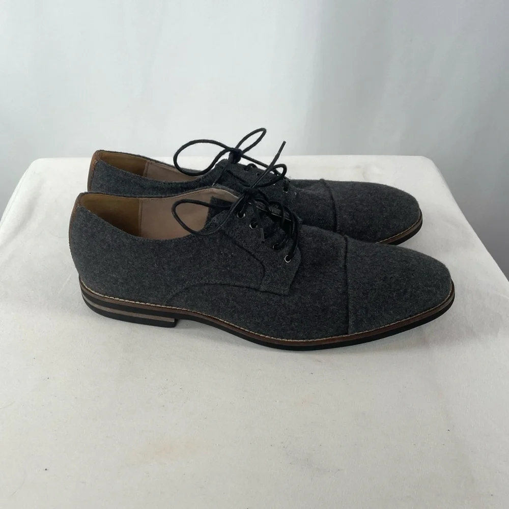 Aston Grey Castro Cap Toe Oxford in‎ Gray Size 12